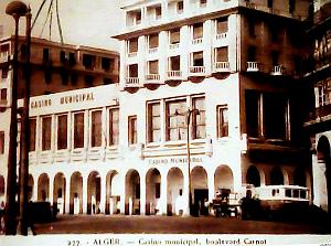 Alger - Boulevard Carnot - Casino Municipal